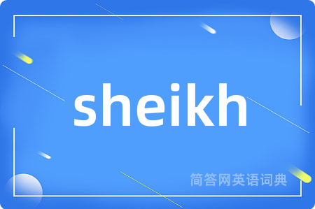 sheikh
