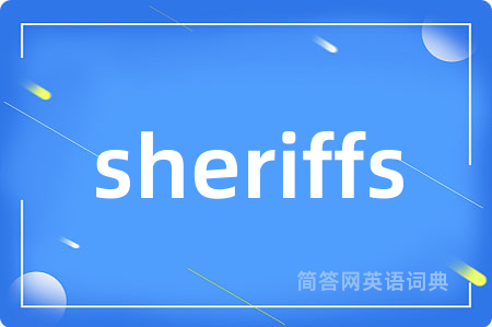 sheriffs