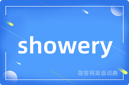 showery