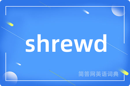 shrewd