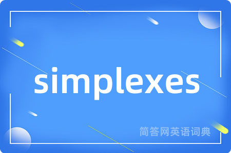 simplexes