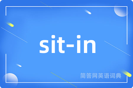sit-in