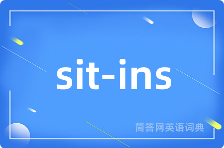 sit-ins