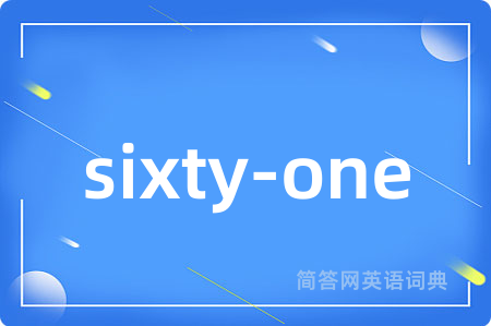 sixty-one