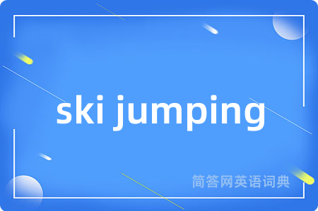 ski jumping