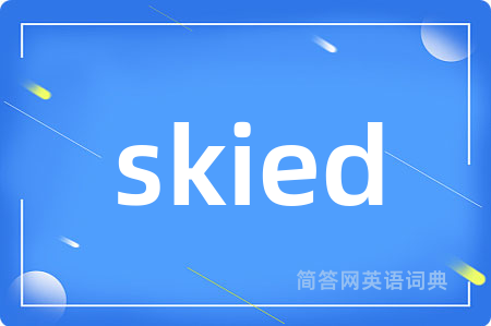 skied