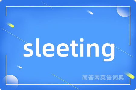 sleeting