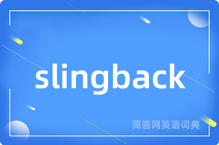 slingback