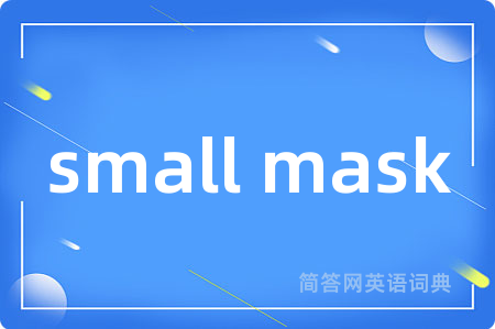 small mask