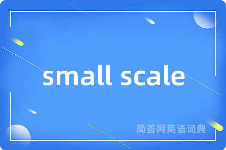 small scale