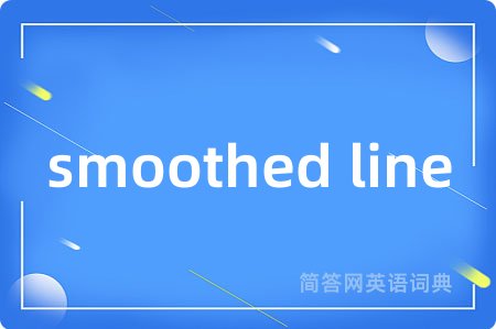 smoothed line