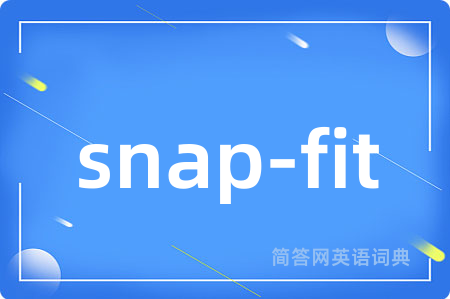 snap-fit