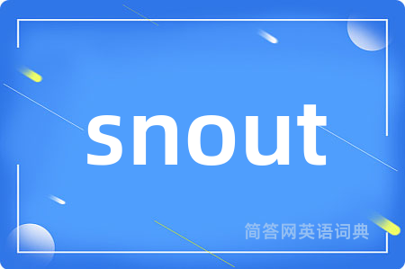 snout