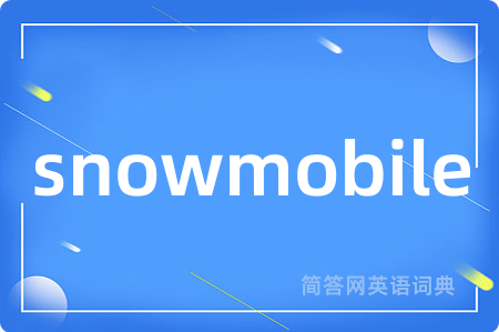 snowmobile