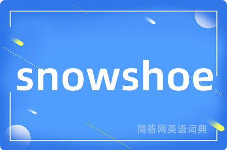 snowshoe