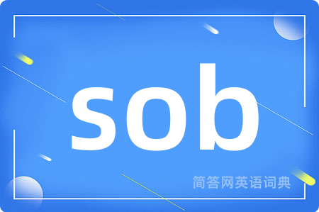 sob