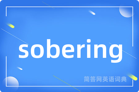 sobering