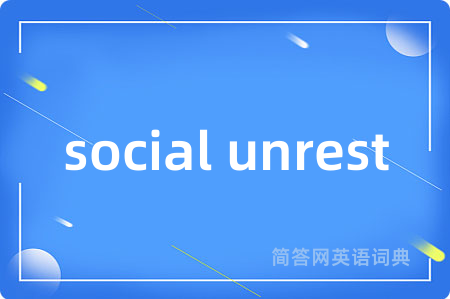social unrest
