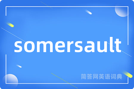 somersault