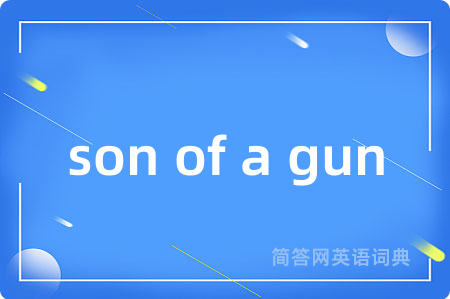 son of a gun