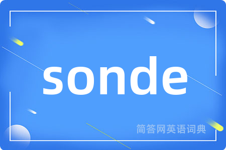 sonde