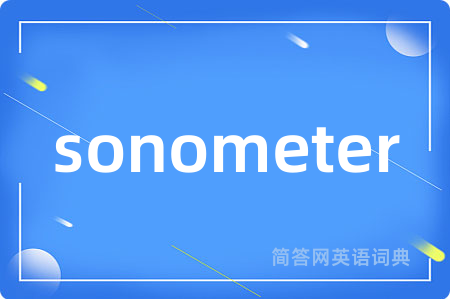 sonometer