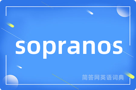 sopranos