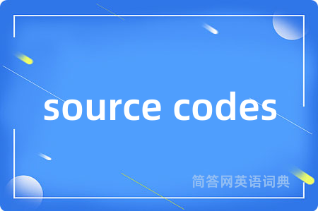 source codes