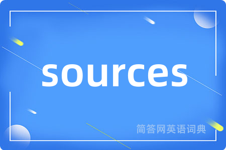 sources