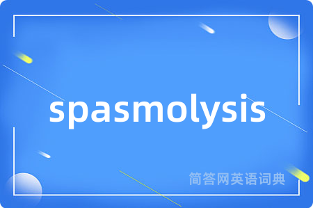 spasmolysis