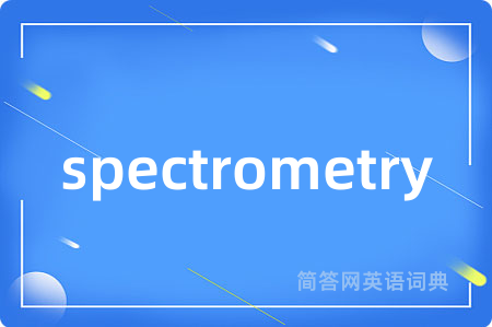 spectrometry
