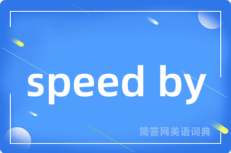 speed by