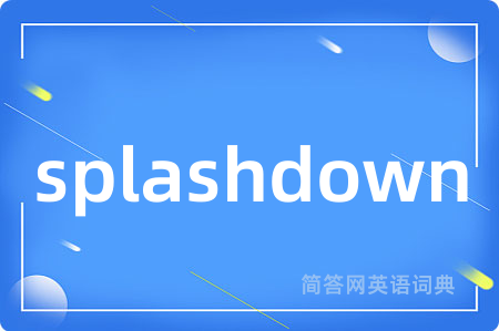 splashdown