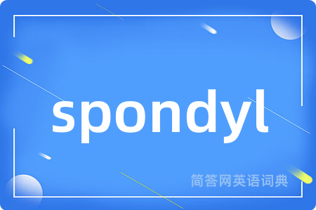 spondyl
