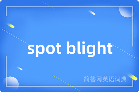 spot blight