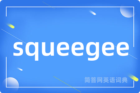 squeegee
