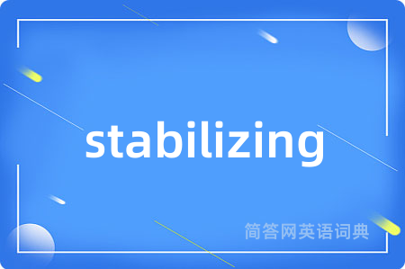stabilizing