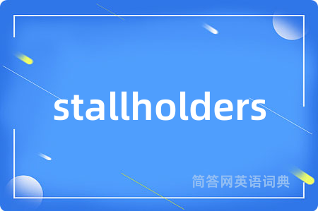 stallholders