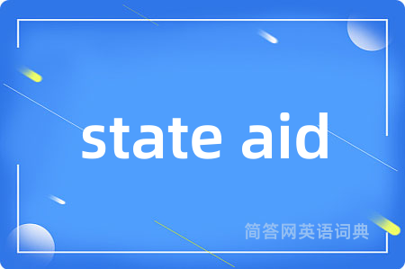 state aid