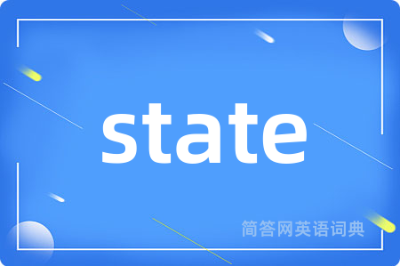 state