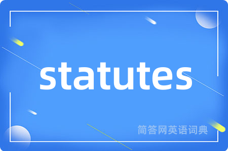 statutes