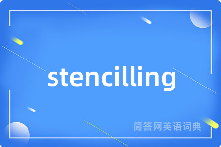 stencilling