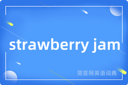 strawberry jam