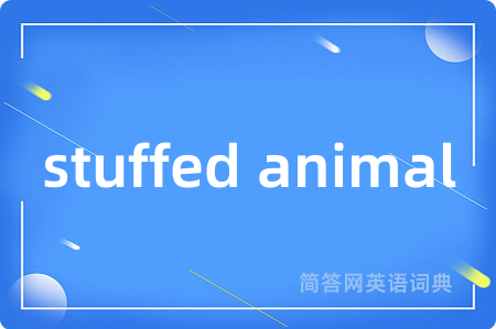 stuffed animal