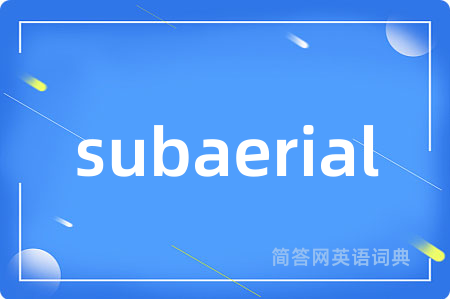 subaerial