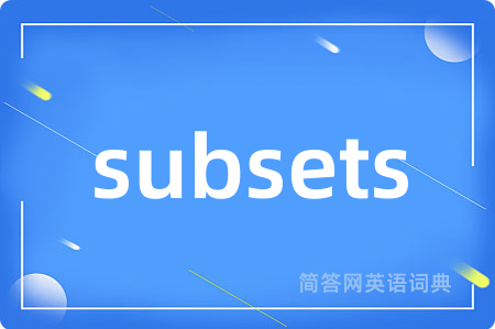 subsets