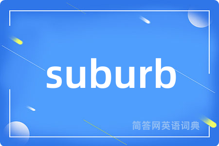 suburb