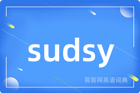 sudsy