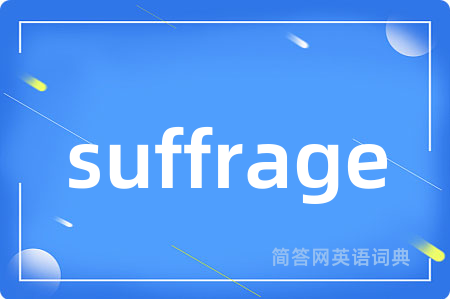 suffrage