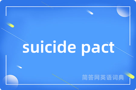suicide pact